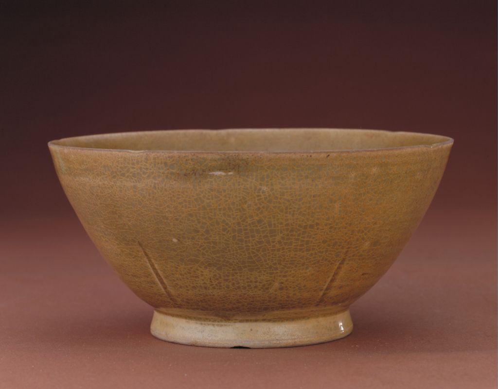 图片[1]-Blue-glazed bowl of Yuezhou kiln-China Archive